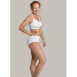 CarriwellSoutien-gorge de grossesse et allaitement doux - Blanc Carriwell