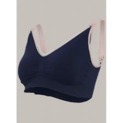 CarriwellSoutien-gorge de grossesse et allaitement doux - Bleu Carriwell