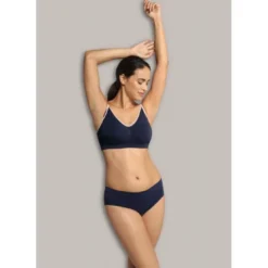 CarriwellSoutien-gorge de grossesse et allaitement doux - Bleu Carriwell