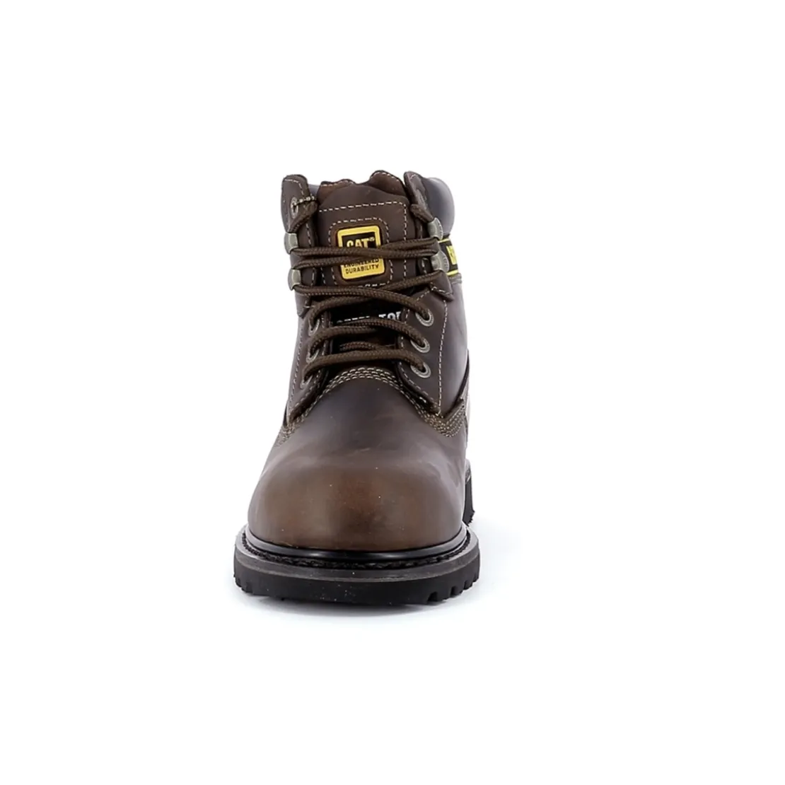 CaterpillarBoots à lacets homme HOLTON marron foncé en cuir