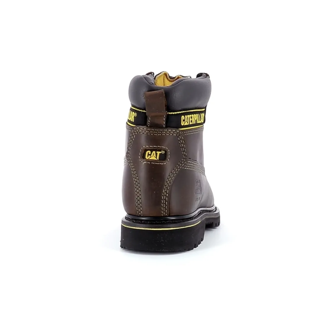 CaterpillarBoots à lacets homme HOLTON marron foncé en cuir
