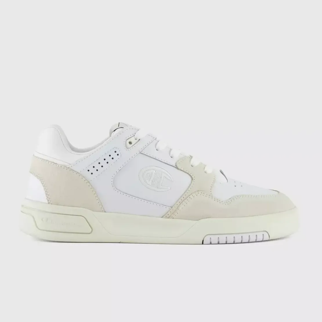 ChampionBasket Femme - Blanche en cuir