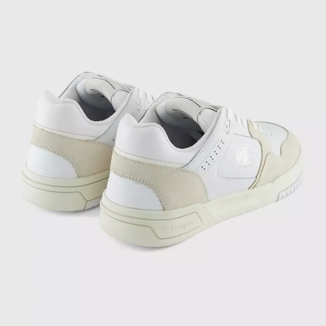 ChampionBasket Femme - Blanche en cuir