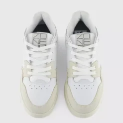 ChampionBasket Femme - Blanche en cuir