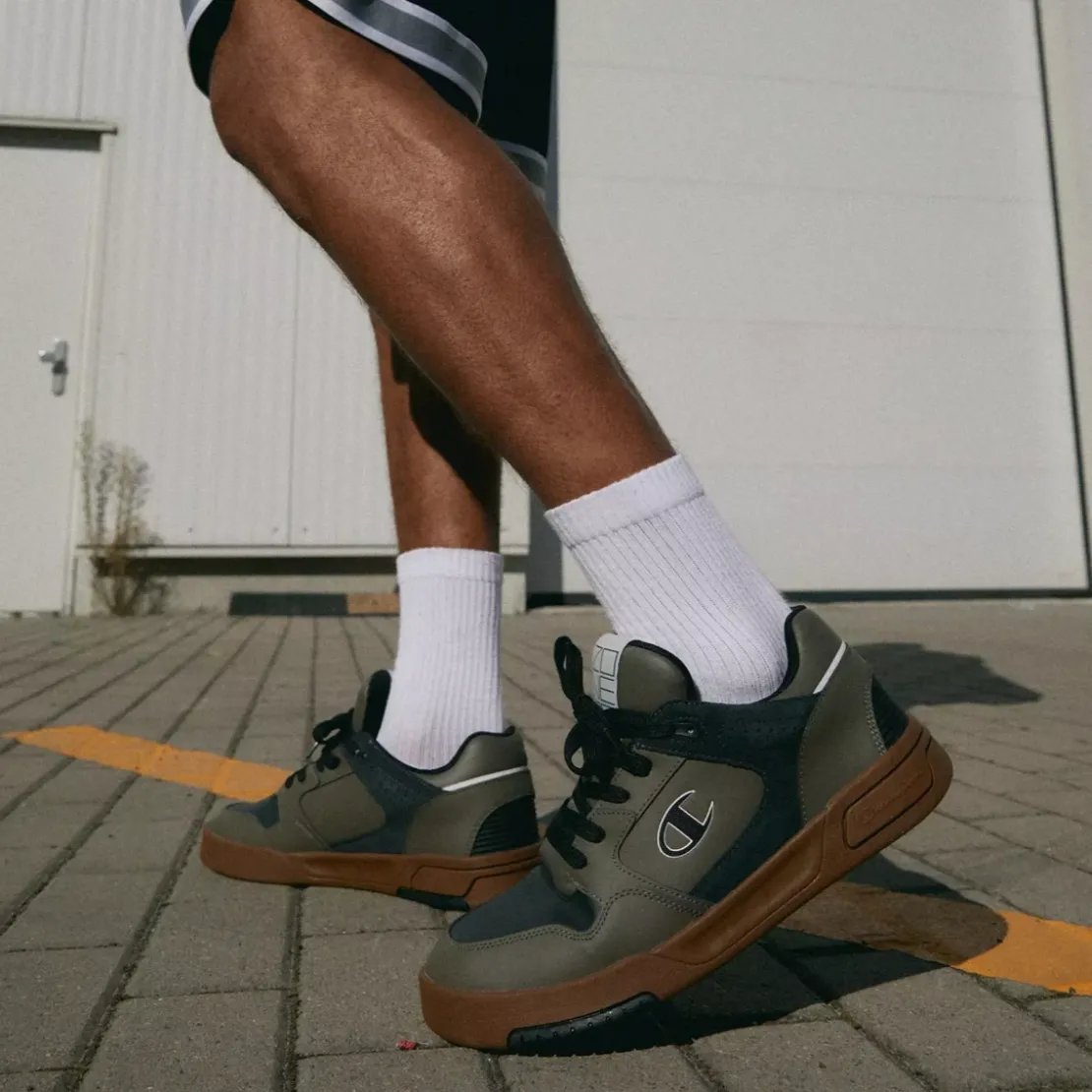 ChampionBasket Hommeen cuir