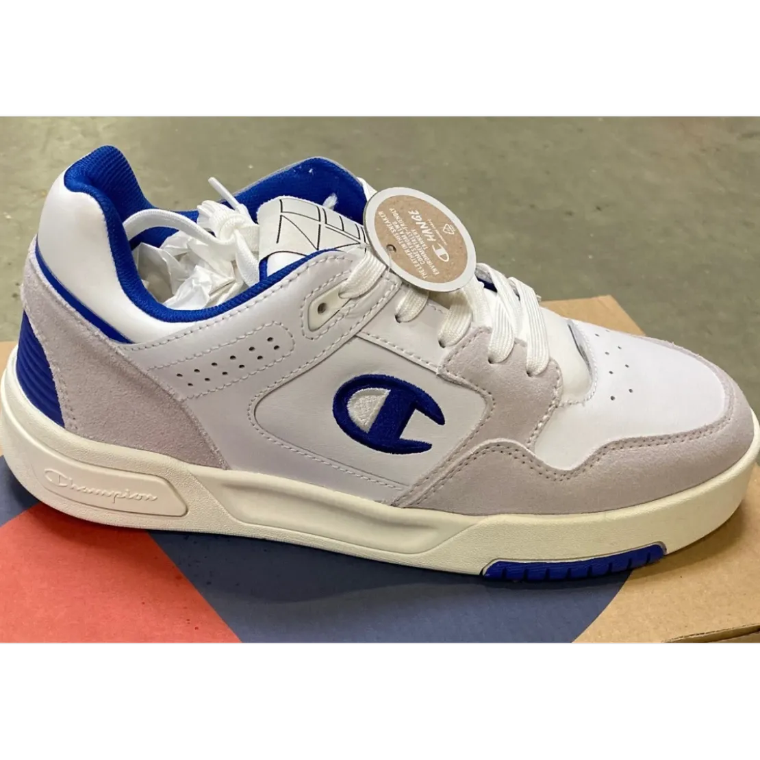 ChampionBasket Z80 Low Cut blanc pour hommeen cuir