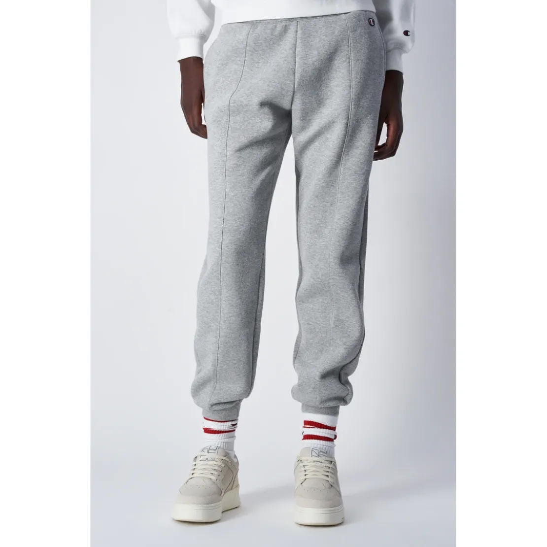 ChampionPantalon jogging côtelé gris