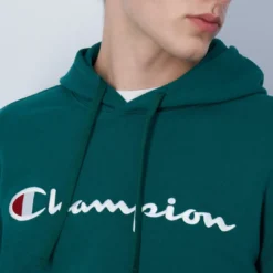 ChampionSweatshirt à capuche vert pour homme