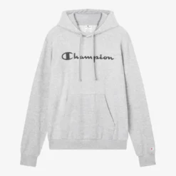 ChampionSweatshirt à capuche gris pour homme