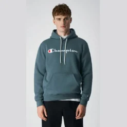 ChampionSweatshirt gris pour homme en polycoton