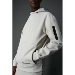 ChampionSweatshirt Homme à capuche blanc