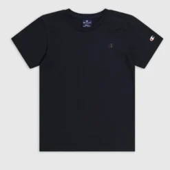 ChampionTee-shirt manches courtes col rond garҫon - Noir en coton