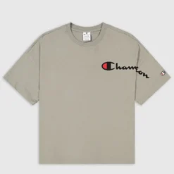 ChampionT-Shirt col rond kaki clair en coton
