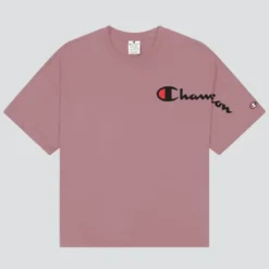 ChampionT-Shirt col rond - Rose en coton