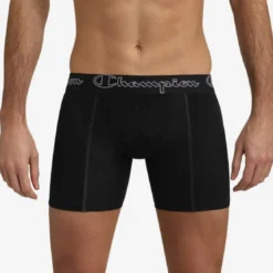Champion UnderwearBoxer long - Noir Champion Underwear- COOL AIR