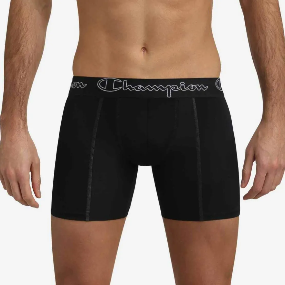 Champion UnderwearBoxer long - Noir Champion Underwear- COOL AIR