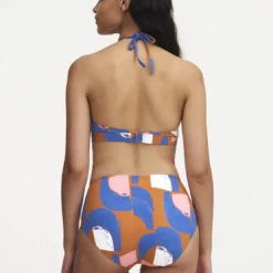 Chantelle BainCulotte haute - Multicolore bleu- TRIBE