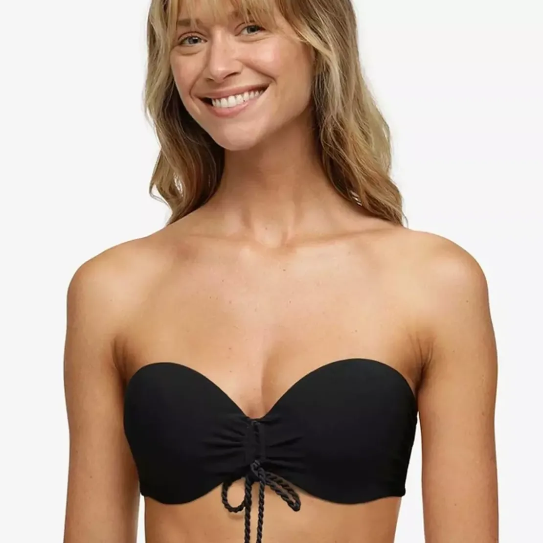 Chantelle BainHaut de maillot Bandeau à coque avec bretelles amovibles - Noir Chantelle Bain- INSPIRE