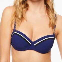 Chantelle BainHaut de maillot de bain corbeille bleu- Horizon