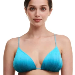 Chantelle Bain Soutien-gorge sans armature triangle coques amovibles bleu- Chantelle PULP