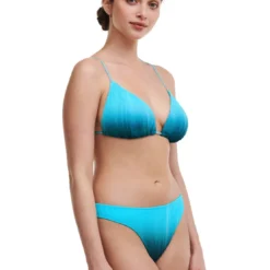 Chantelle Bain Soutien-gorge sans armature triangle coques amovibles bleu- Chantelle PULP