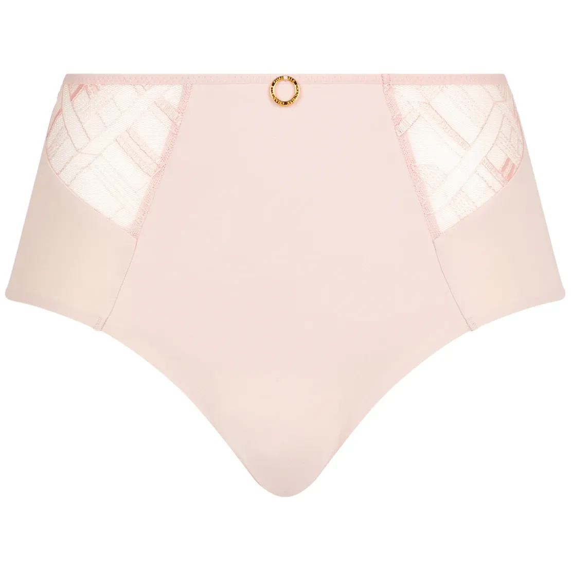 ChantelleCulotte Taille Haute - Rose- Graphic Support