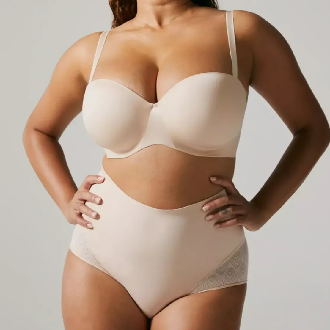 ChantelleCulotte Taille Haute Beige Chantelle- SEXY SHAPE