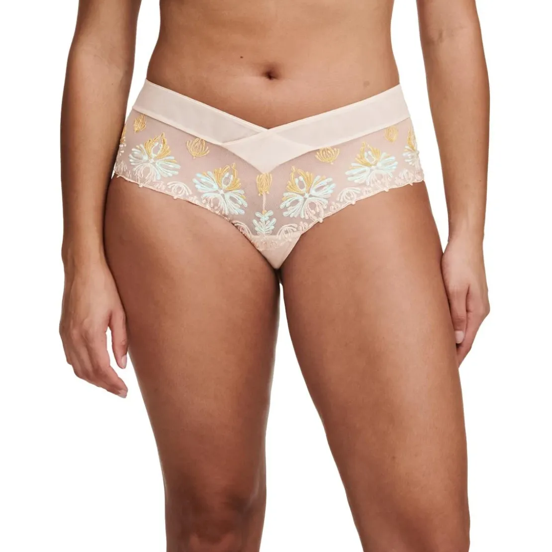 ChantelleShorty Beige Chantelle- CHAMPS ELYSEES en coton- CHAMPS ELYSE