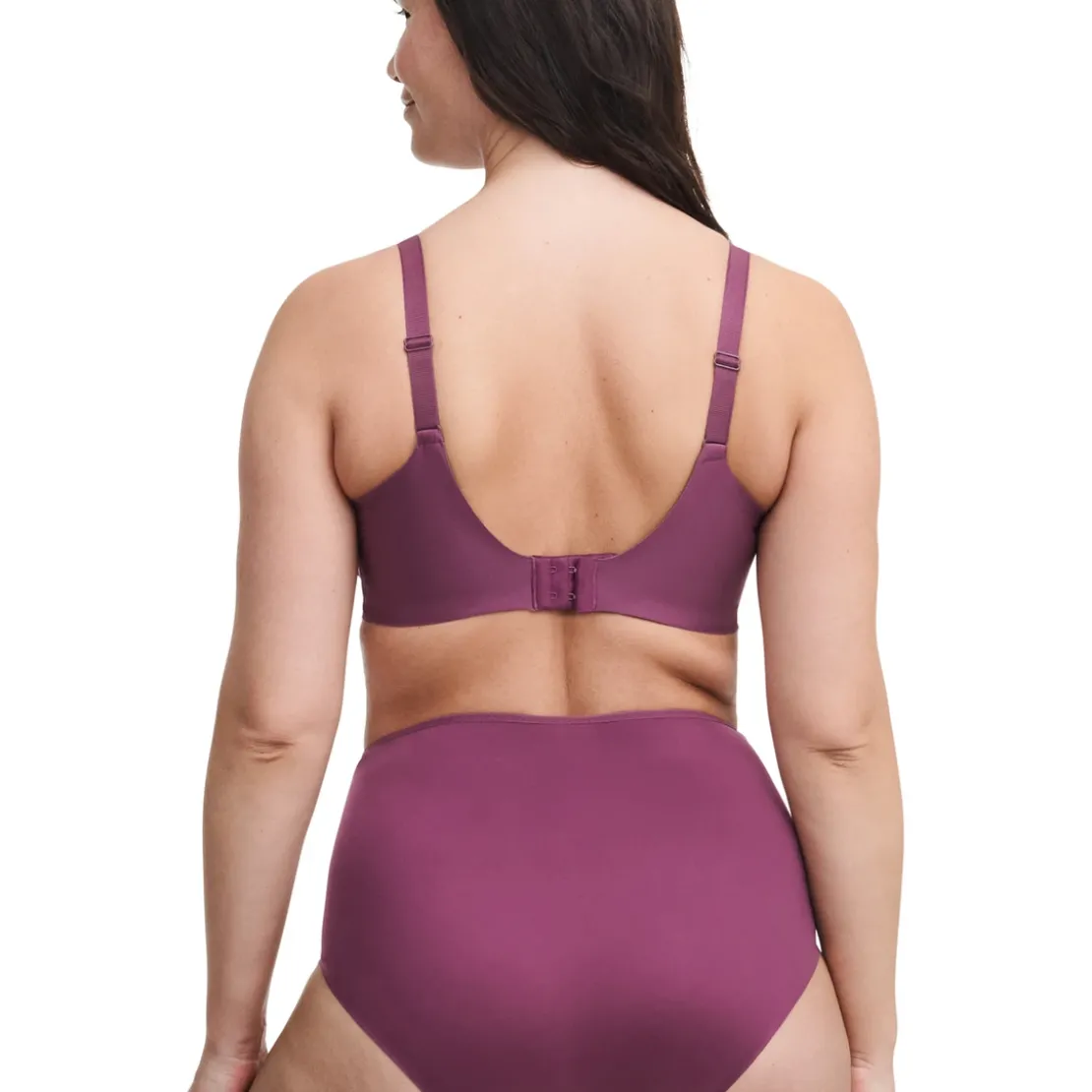 ChantelleSoutien-gorge armaturé très enveloppant - Grenat- Graphic Support