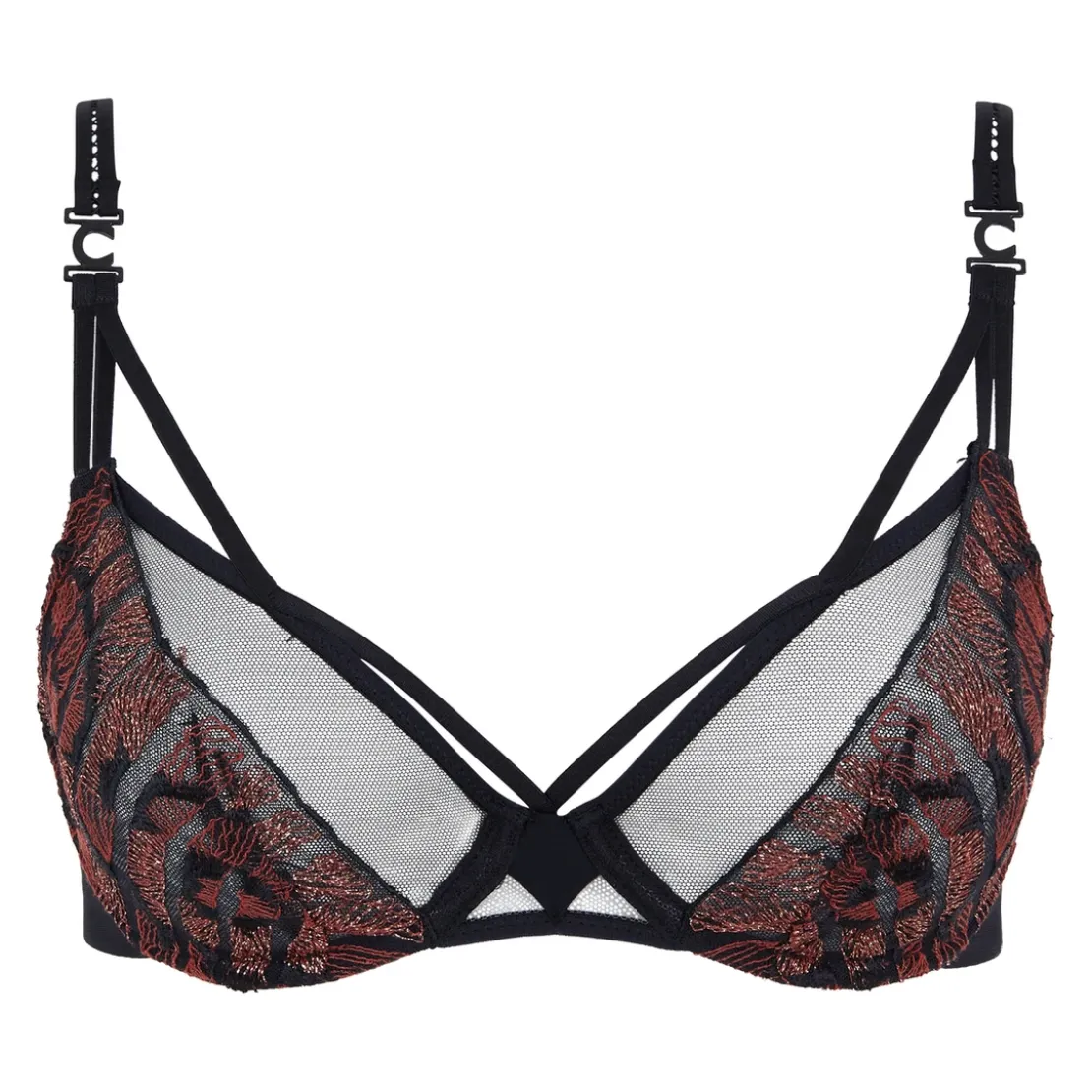ChantelleSoutien-gorge armaturé enveloppant - Multicolore- Nightfall