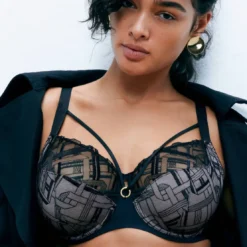 ChantelleSoutien-gorge armaturé très enveloppant - Noir- Graphic Support