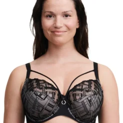 ChantelleSoutien-gorge armaturé très enveloppant - Noir- Graphic Support