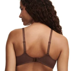 ChantelleSoutien Gorge balconnet - Marron- FLEURS