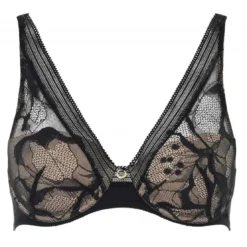 ChantelleSoutien-gorge Coques Armatures - Noir- TRUE LACE
