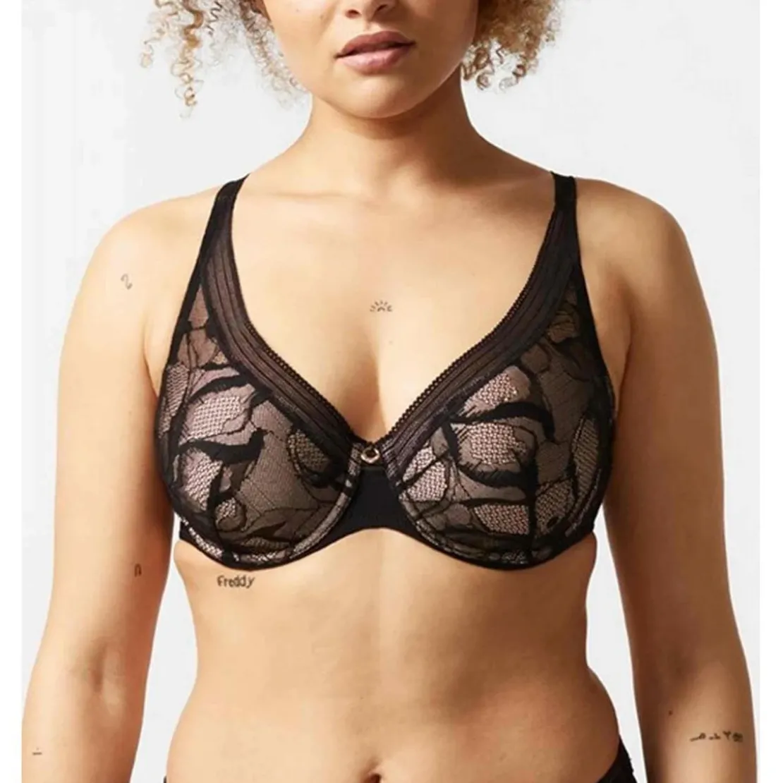 ChantelleSoutien-gorge Coques Armatures - Noir- TRUE LACE