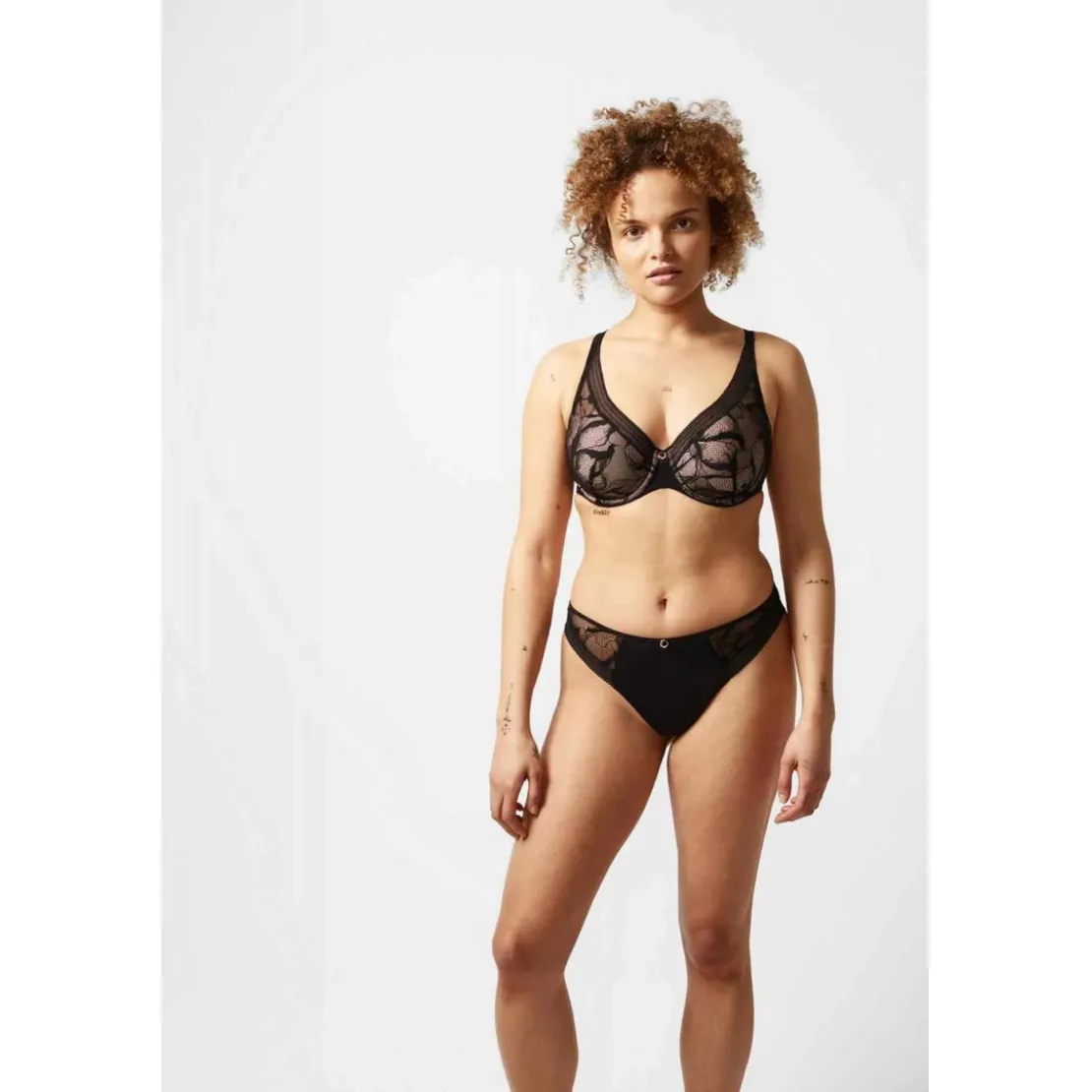 ChantelleSoutien-gorge Coques Armatures - Noir- TRUE LACE