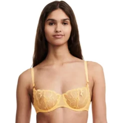 ChantelleSoutien Gorge Corbeille Balconnet Armature Jaune- FLEURS