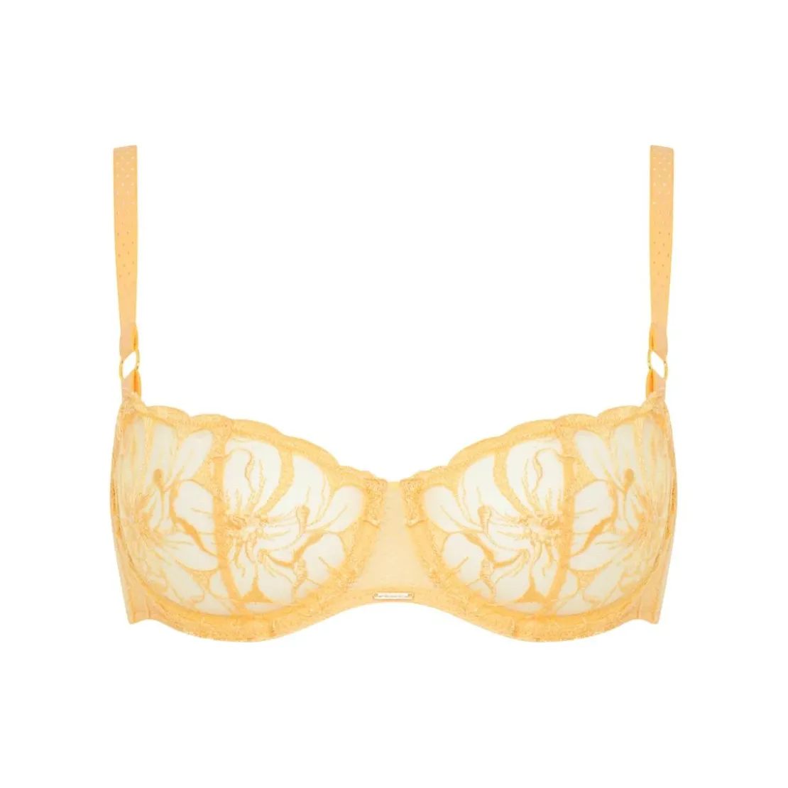 ChantelleSoutien Gorge Corbeille Balconnet Armature Jaune- FLEURS