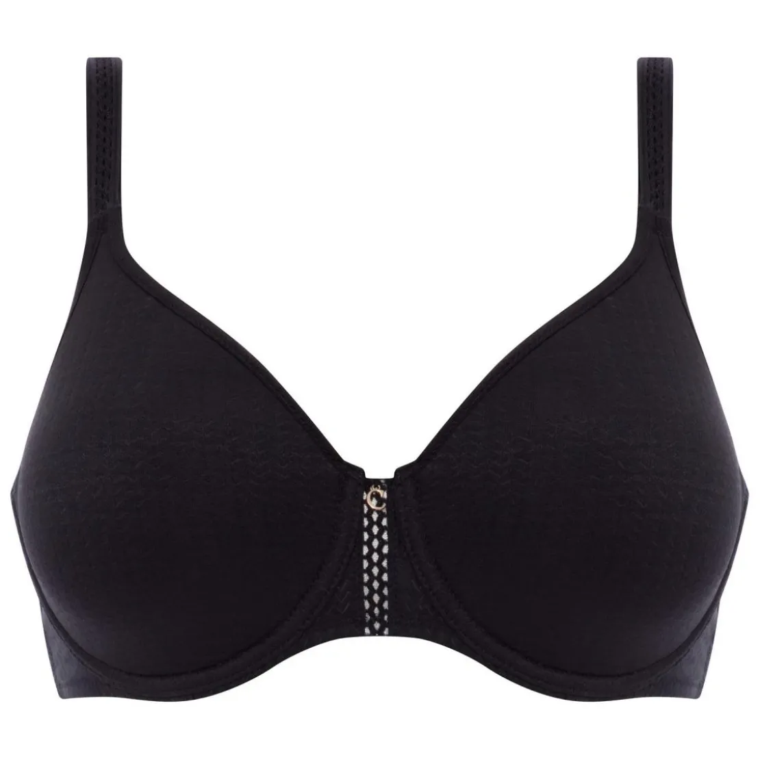 ChantelleSoutien-gorge emboitant armatures Zip - Noir Chantelle- CHIC ESSENTIAL- CHIC ESSENTIAL