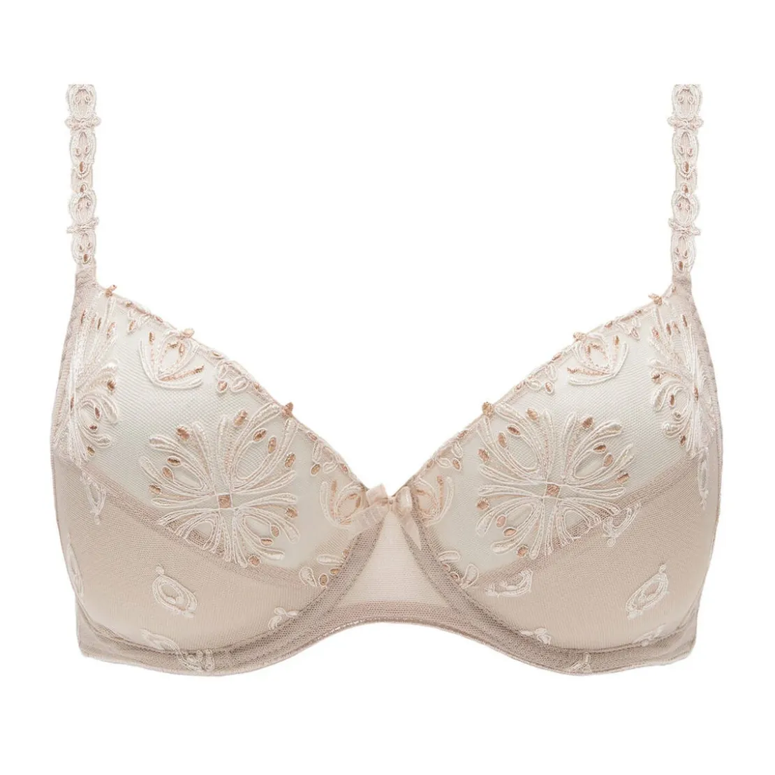 ChantelleSoutien-gorge emboitant beige Chantelle DUNE - CHAMPS ELYSEES- Champs Elysées
