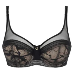 ChantelleSoutien-gorge Emboîtant Armatures - Noir- TRUE LACE