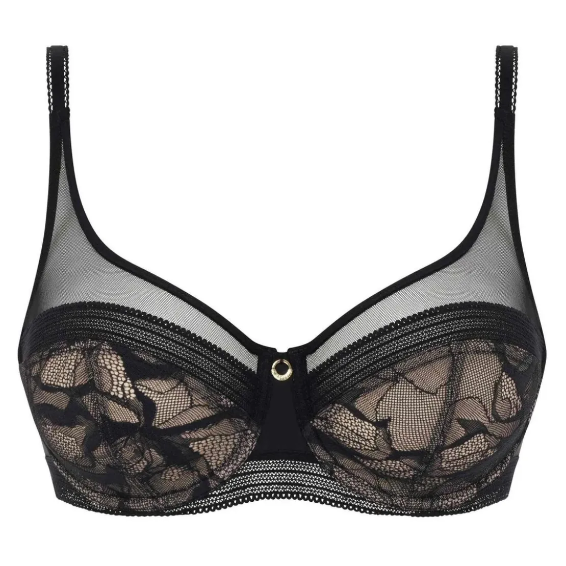 ChantelleSoutien-gorge Emboîtant Armatures - Noir- TRUE LACE