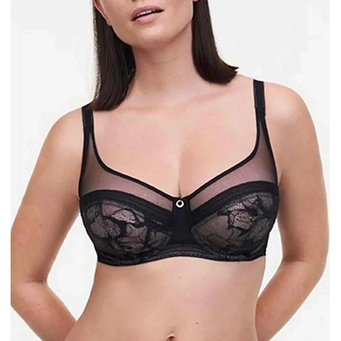 ChantelleSoutien-gorge Emboîtant Armatures - Noir- TRUE LACE