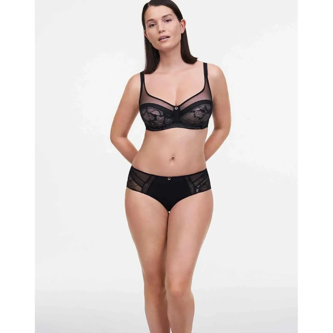 ChantelleSoutien-gorge Emboîtant Armatures - Noir- TRUE LACE