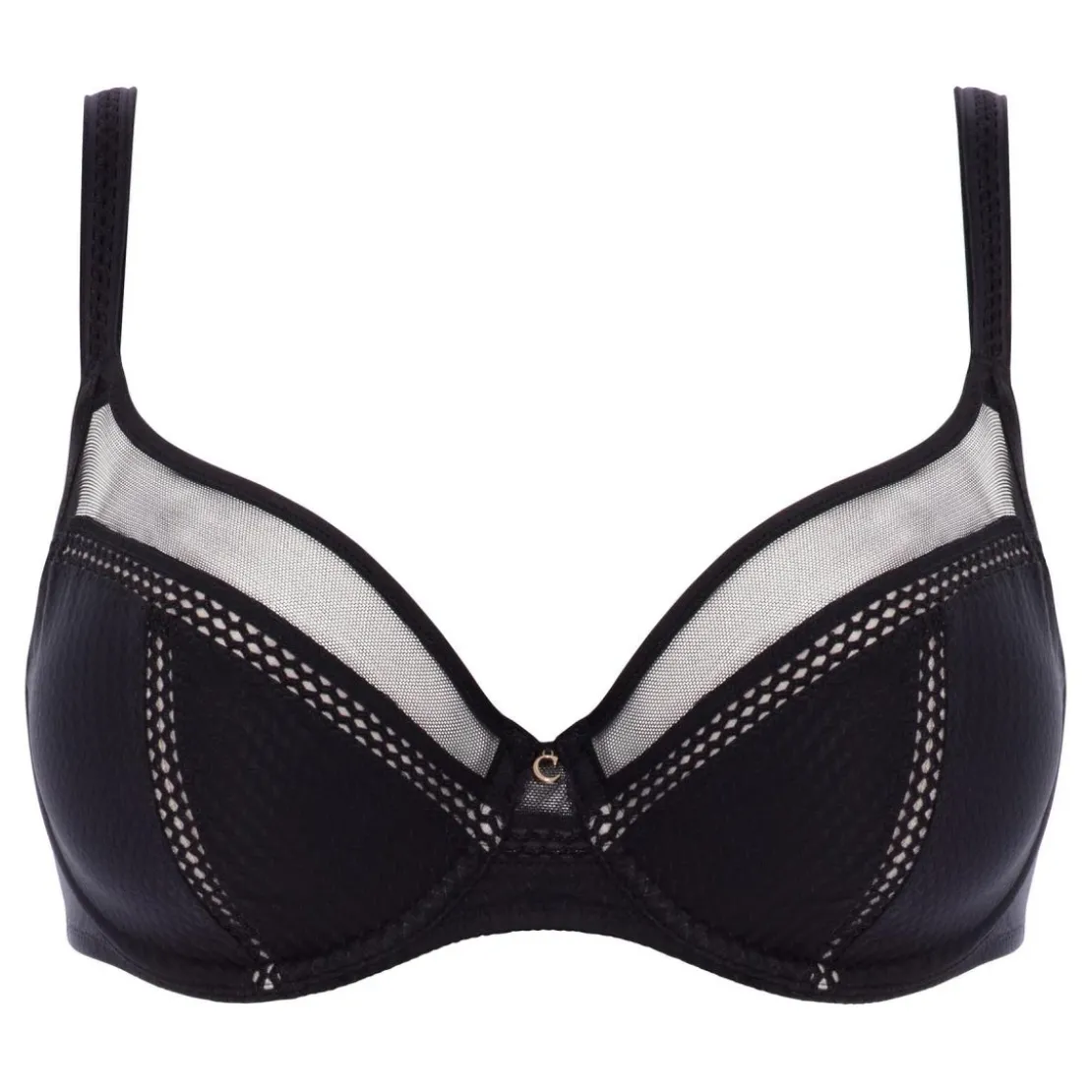 ChantelleSoutien-gorge emboitant armatures - Noir Chantelle- CHIC ESSENTIAL- CHIC ESSENTIAL