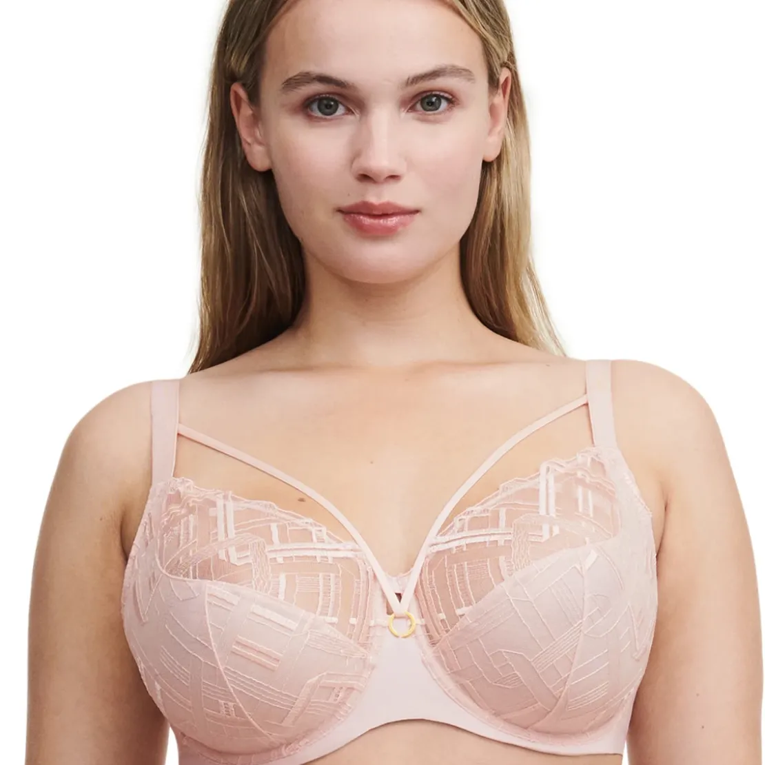 ChantelleSoutien Gorge enveloppant - Rose- Graphic Support