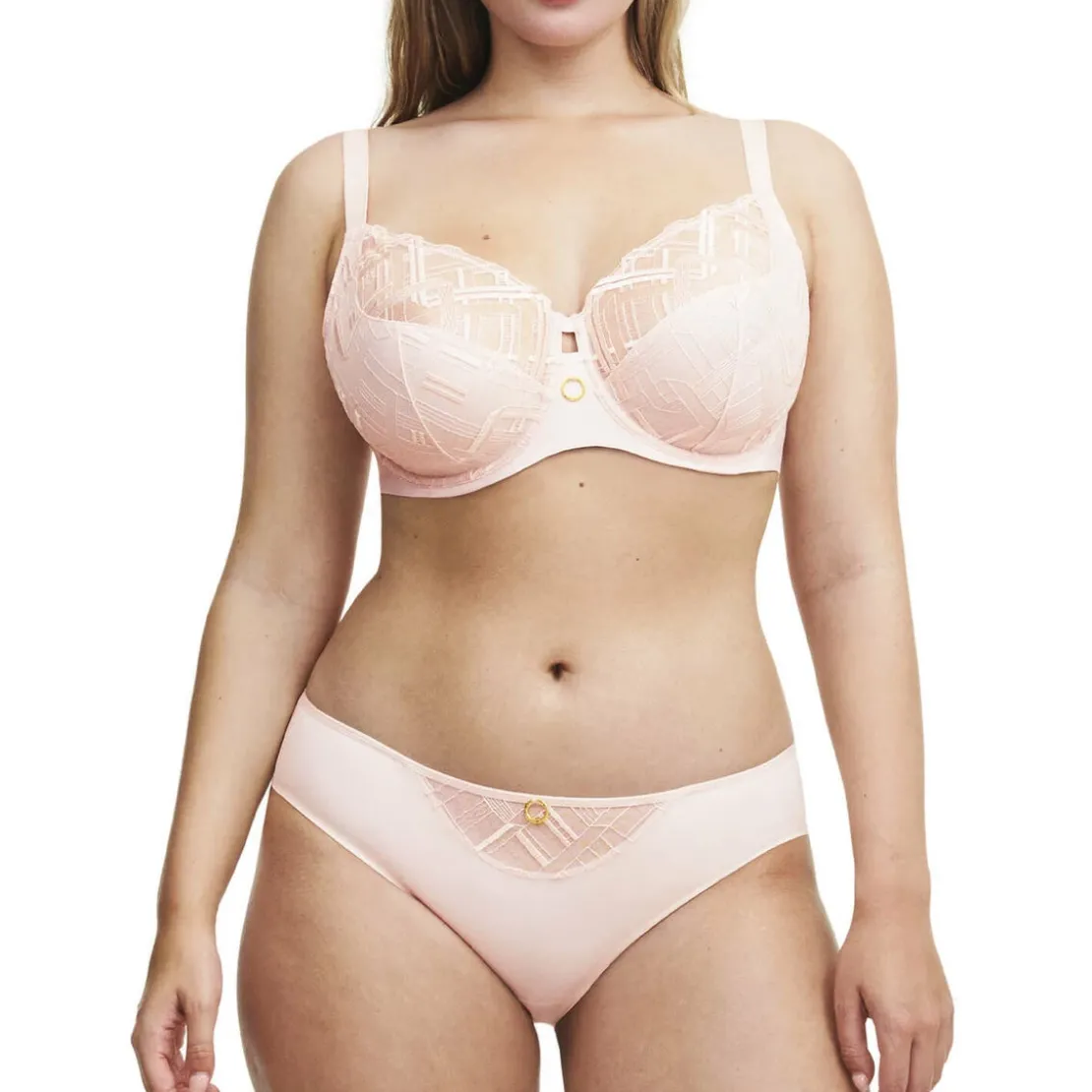 ChantelleSoutien Gorge enveloppant - Rose- Graphic Support