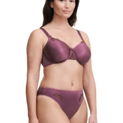 ChantelleSoutien-gorge moulé enveloppant - Grenat- Hedona