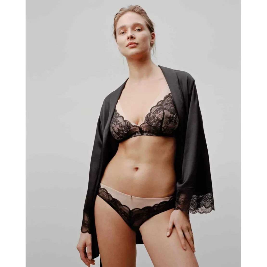 ChantelleSoutien-gorge sans armatures - Noir- Chantelle- Midnight Flowers