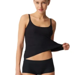 ChantelleTop Chantelle NOIR - SOFTSTRETCH- Soft Stretch